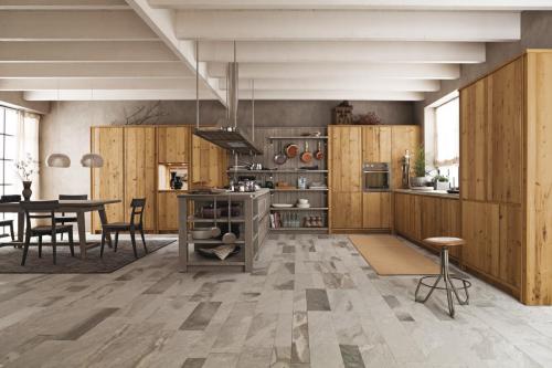 Scandola - cucina Maestrale in legno vecchio