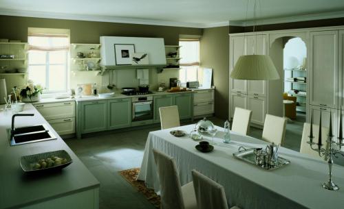 Scandola - cucina in legno Maestrale e zona giorno
