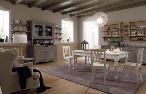 Scandola - cucina in legno Maestrale e zona giorno
